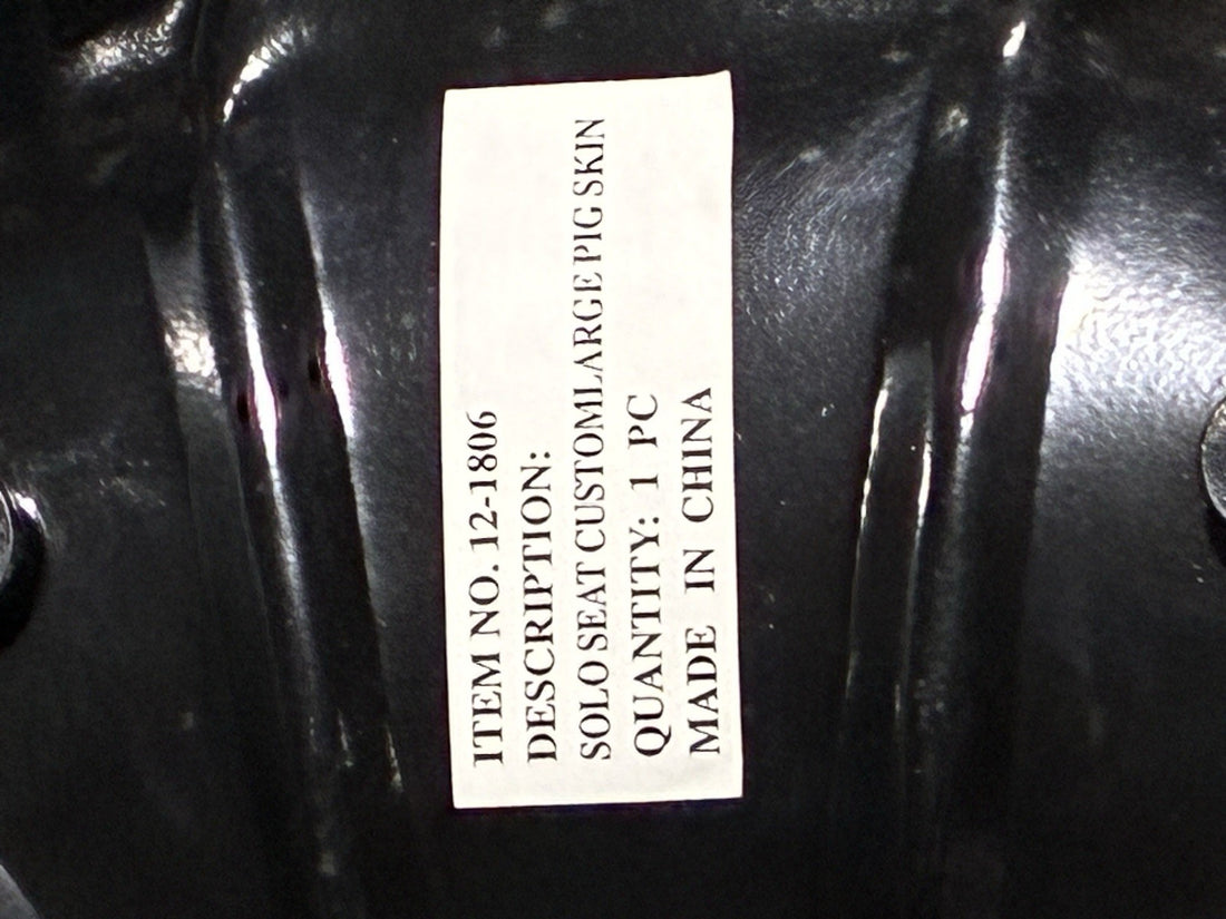
  
  AFTERMARKET K MODEL 900 SPORTSTER KH KHK 750 SOLO SEAT
  
