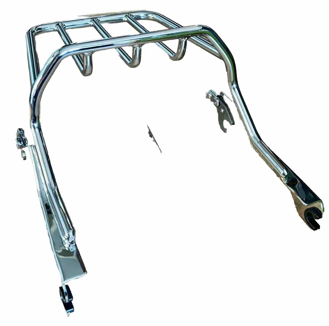 
  
  HARLEY-DAVIDSON HOLDFAST DETACHABLE 2-UP SEAT LUGGAGE RACK OEM NOS
  
