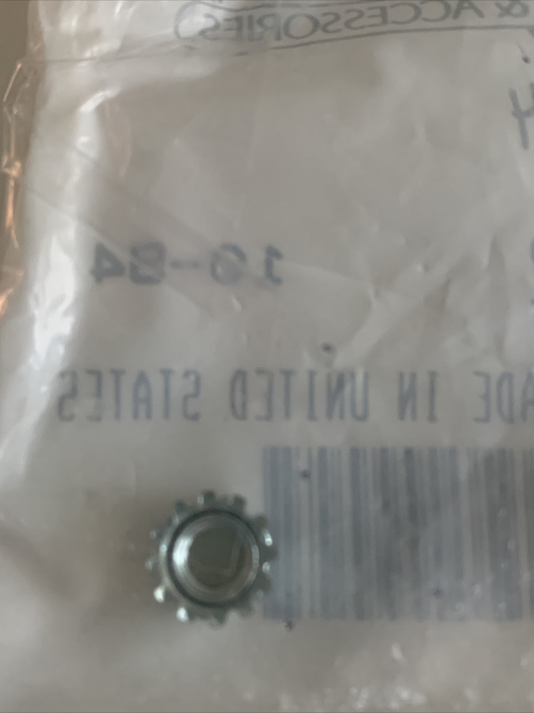 7492    HARLEY-DAVIDSON      KEPS NUT       OEM NOS