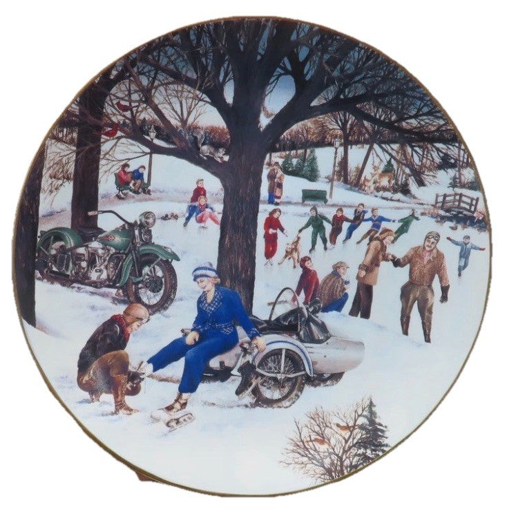 
  
  99138-92Z HARLEY-DAVIDSON COLLECTIBLE 1991 CHRISTMAS PLATE COLLECTIBLE GIFT NEW
  
