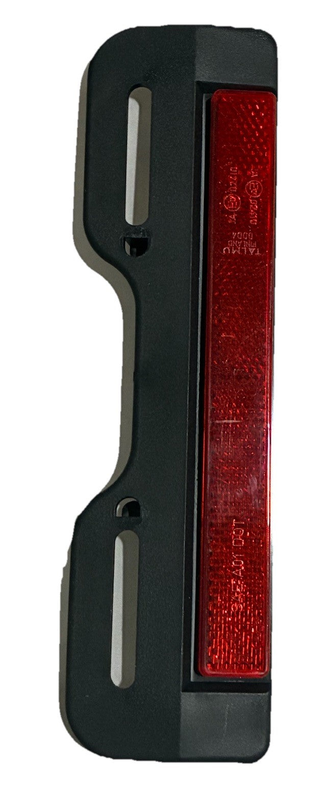 
  
  HARLEY-DAVIDSON RED REFLECTOR BRACKET PLATE OEM
  
