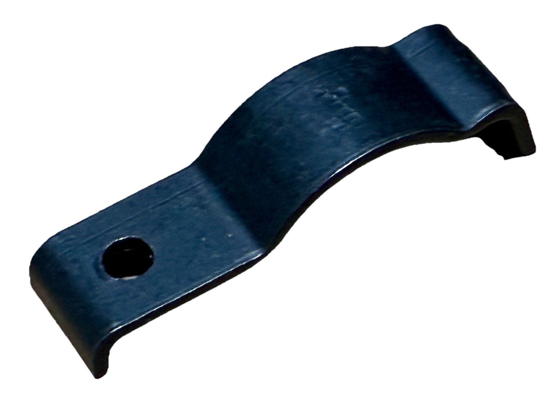 
  
  65412-75 HARLEY-DAVIDSON FRONT CROSSOVER PIPE HEAT SHIELD CLAMP OEM NOS
  
