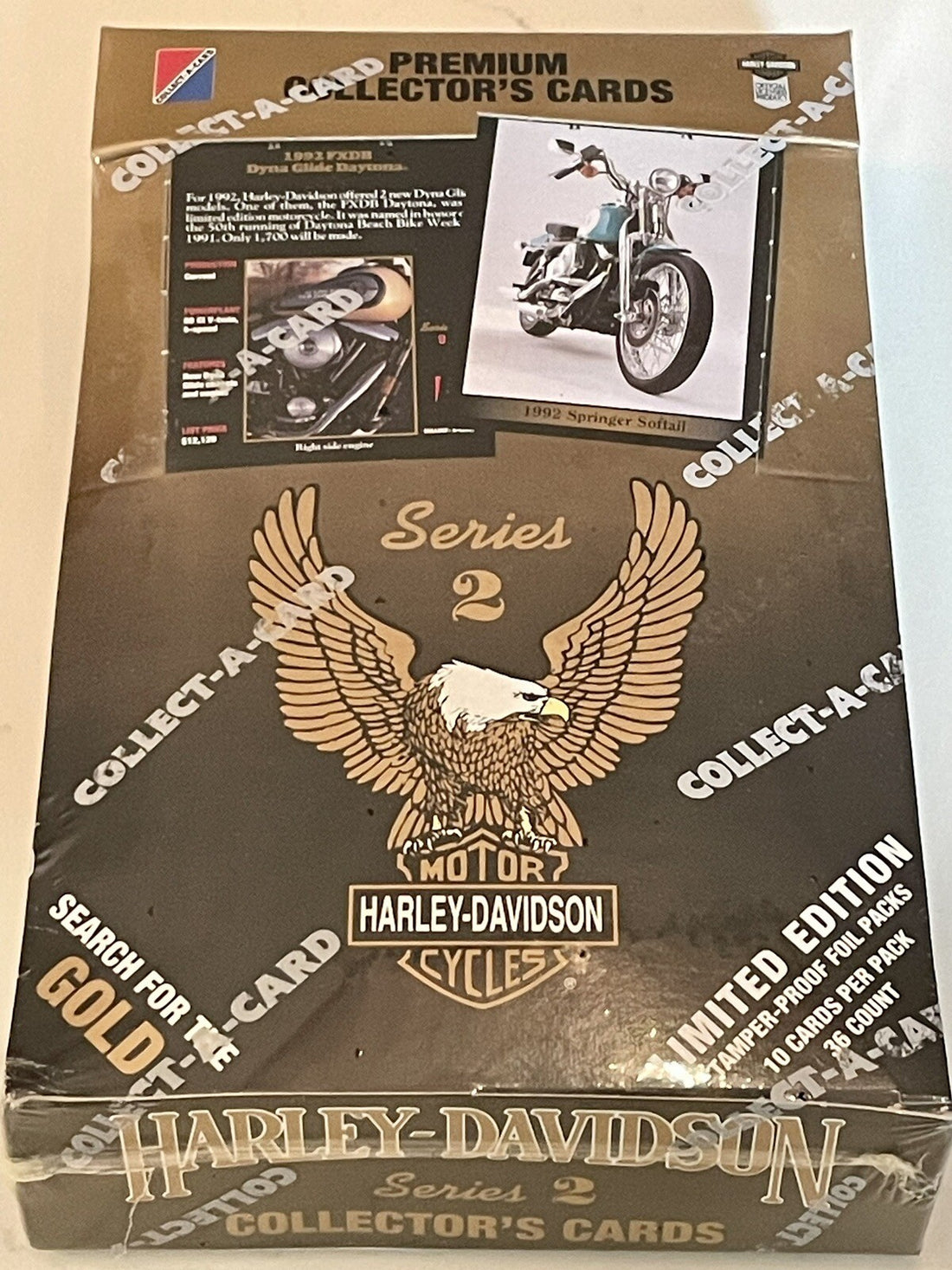 
  
  NEW HARLEY-DAVIDSON SERIES 2 PREMIUM COLLECTORS CARDS LIMITED EDITION
  

