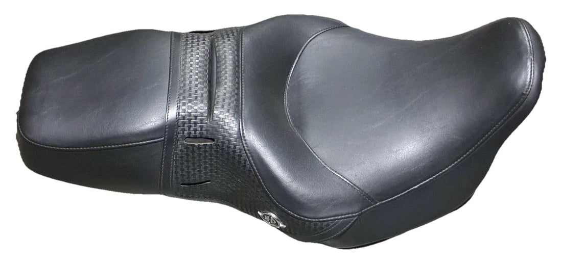 
  
  52329-11 HARLEY-DAVIDSON 2008-2023 FLHR/C ROADKING BASKET WEAVE SEAT OEM NTO
  
