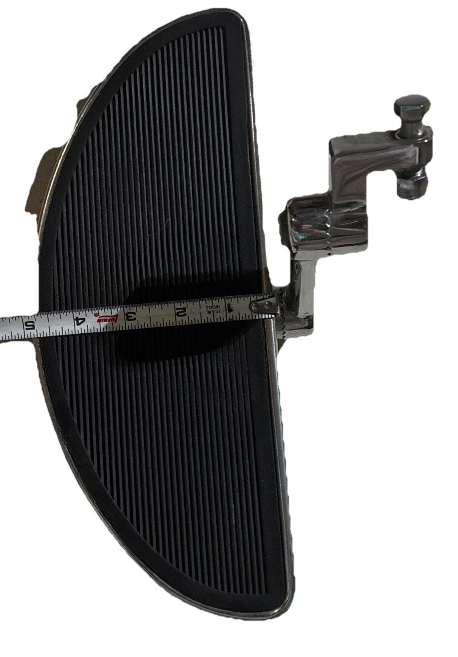 HARLEY-DAVIDSON HALF MOON STOCK  FOOTBOARDS WITH RUBBER INSERTS