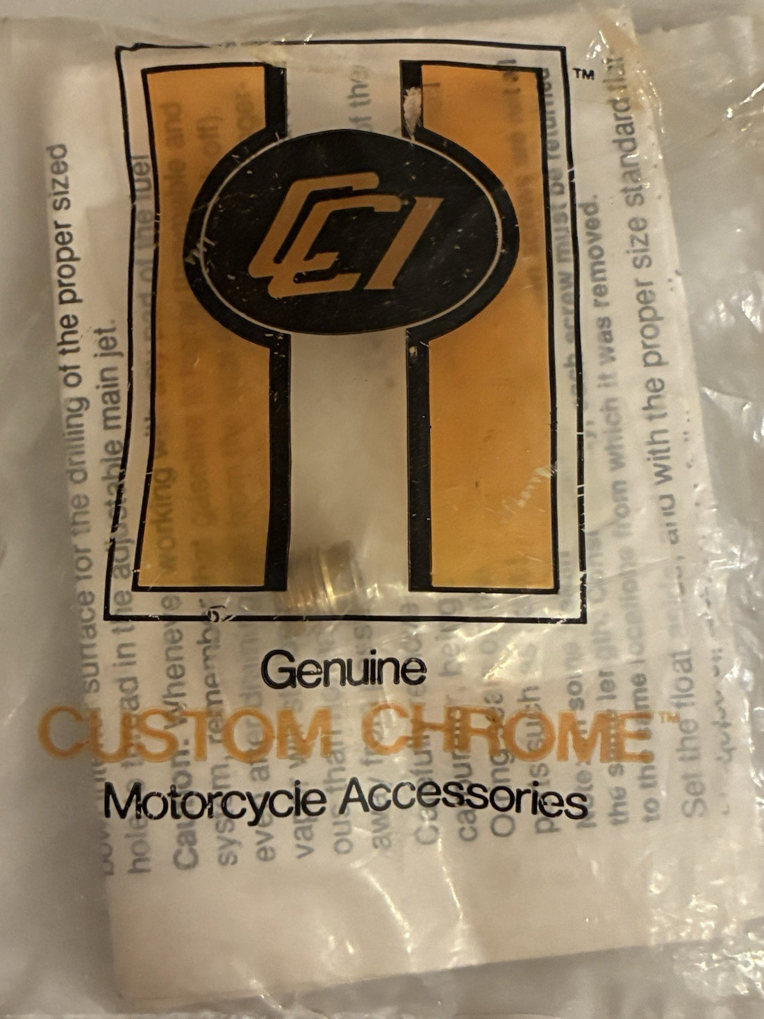 14-759 CUSTOM CHROME 76-87 KEIHIN ADJUSTABLE MAIN JET KIT ADJ. NEEDLE 1.08mm NOS