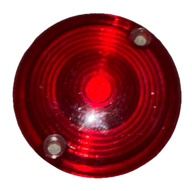 
  
  68570-63 HARLEY-DAVIDSON BULLET TURN SIGNAL LENS RED 1963-85 FL & 1971-73 FX
  
