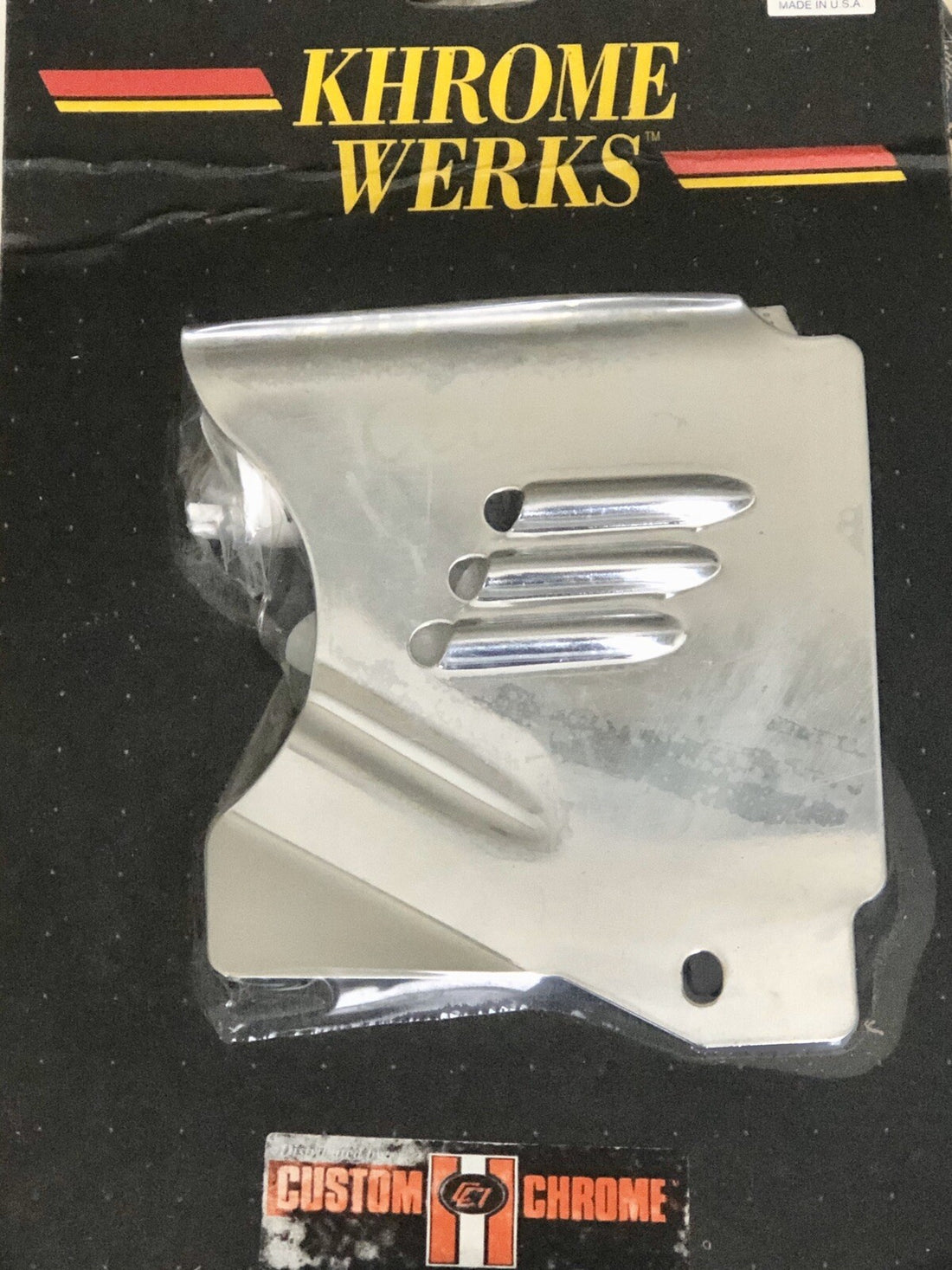 
  
  31-604   1992-1996 FLT FLHT FLHT FLHS     HARLEY CHROME OIL PUMP LOUVERED COVER 
  
