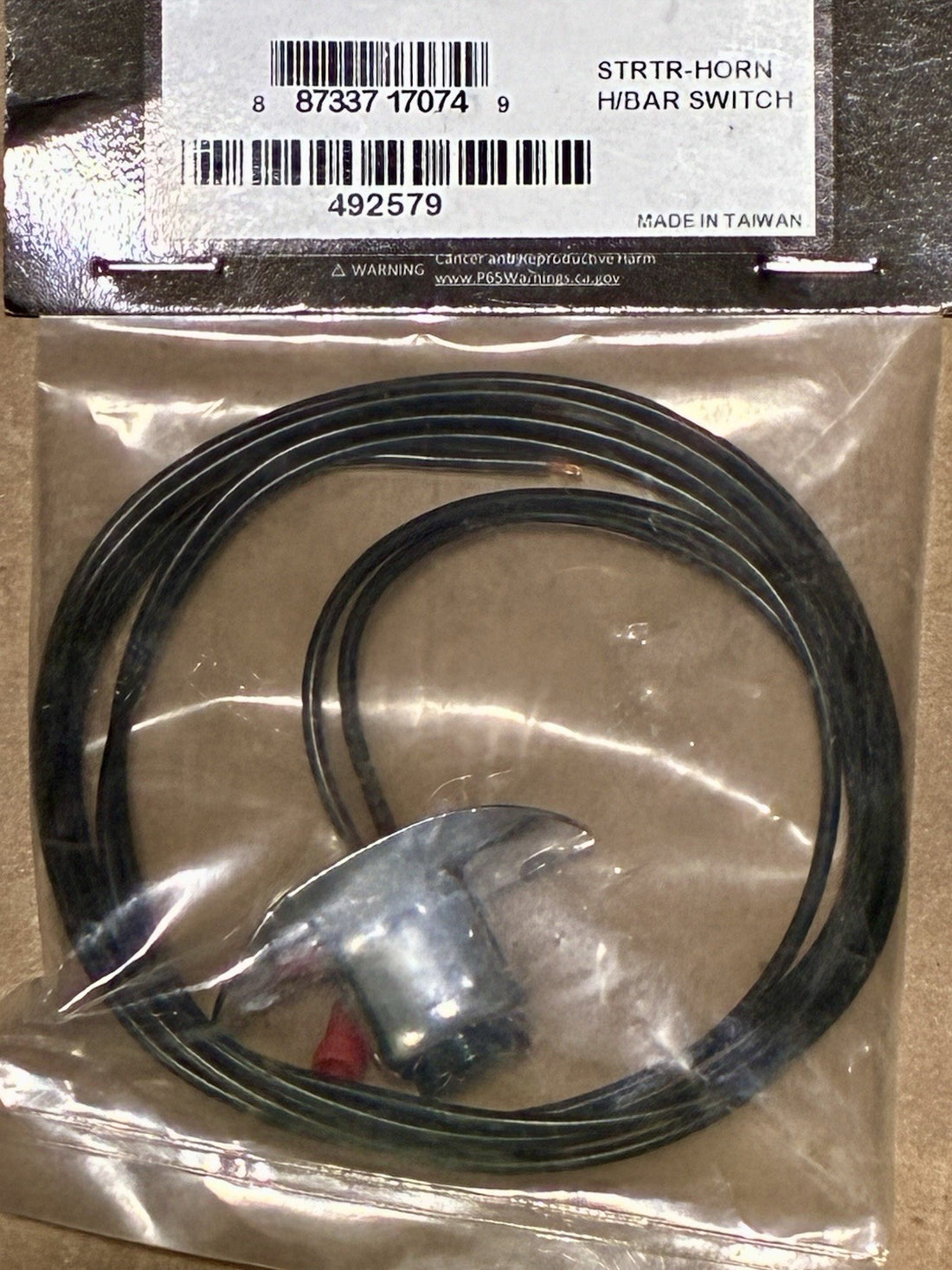 
  
  BIKERS CHOICE STARTER HORN HANDLEBAR SWITCH NOS
  
