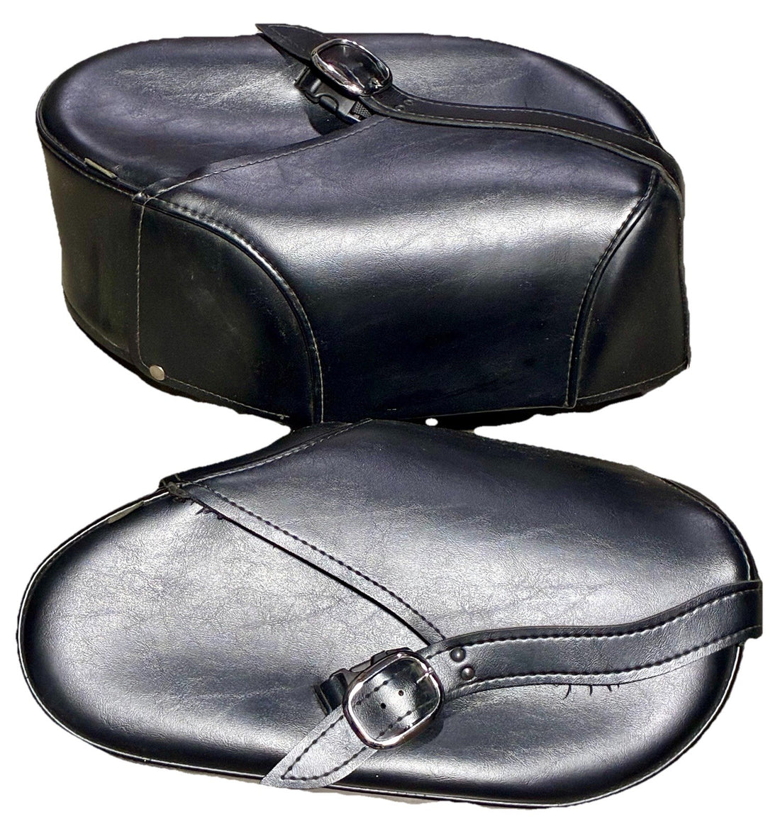 
  
  UNIVERSAL VINTAGE AFTERMARKET SADDLEBAGS FX FXR SHOVELHEAD EARLY SOFTAIL HARLEY
  
