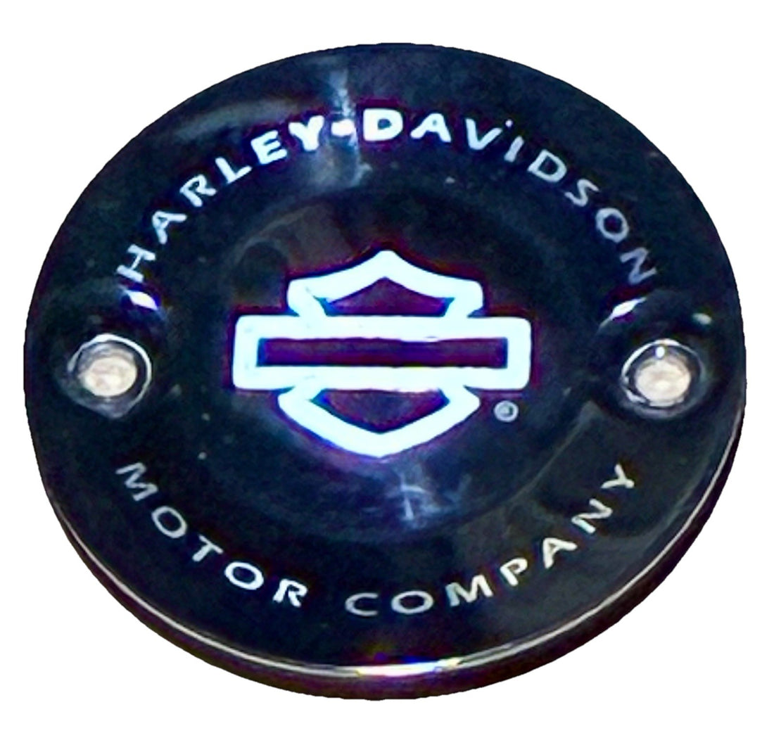 
  
  HARLEY-DAVIDSON BLACK MOTOR COMPANY TIMER COVER OEM
  
