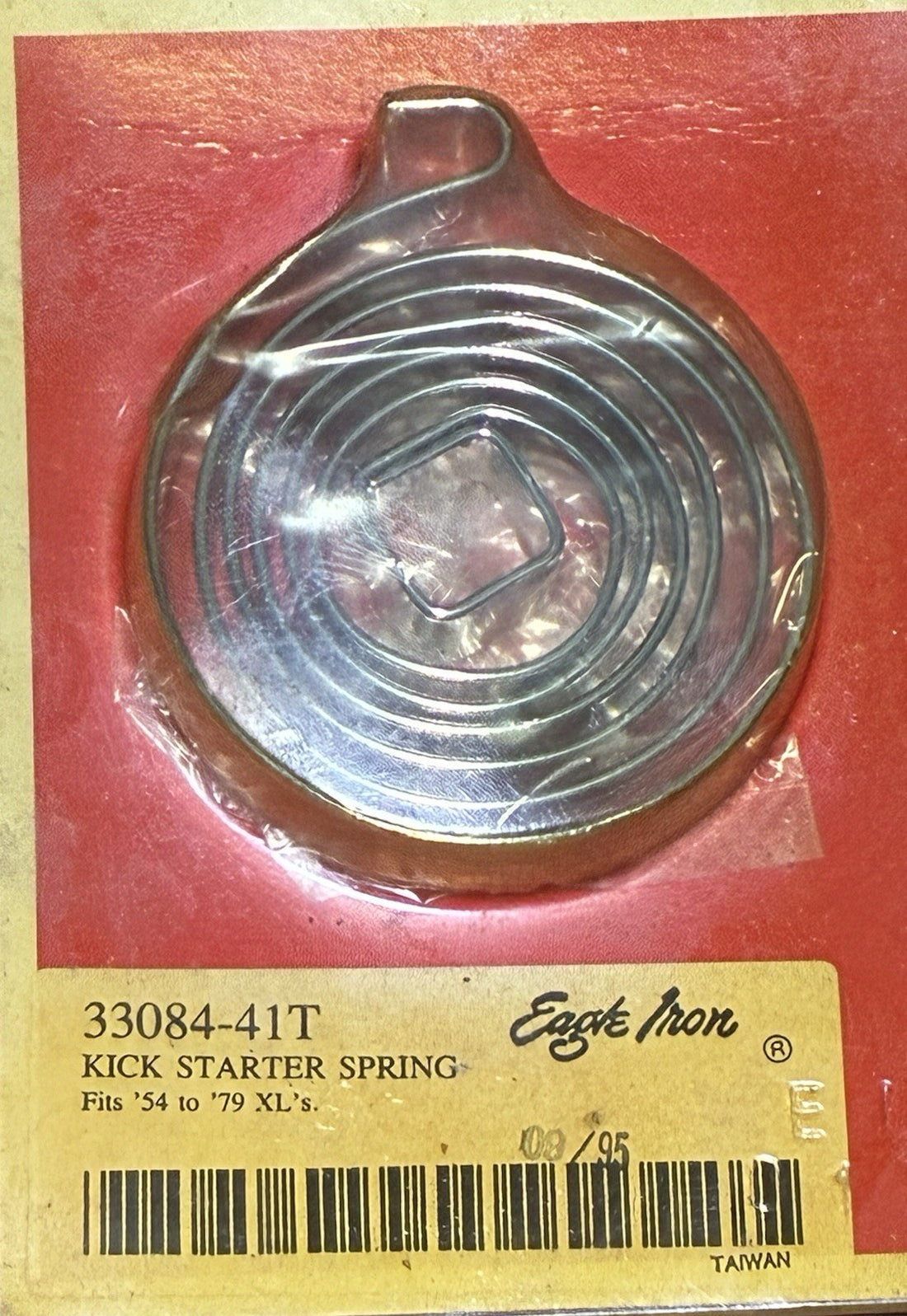 
  
  33084-41 HARLEY-DAVIDSON KICK STARTER SPRING 1954-1979 SPORTSTER XL OEM NOS
  
