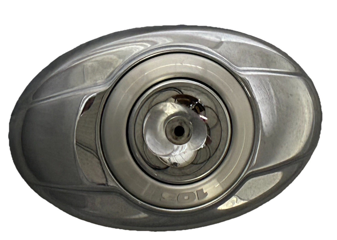 
  
  HARLEY-DAVIDSON 103 CI CHROME OVAL AIR CLEANER COVER OEM
  
