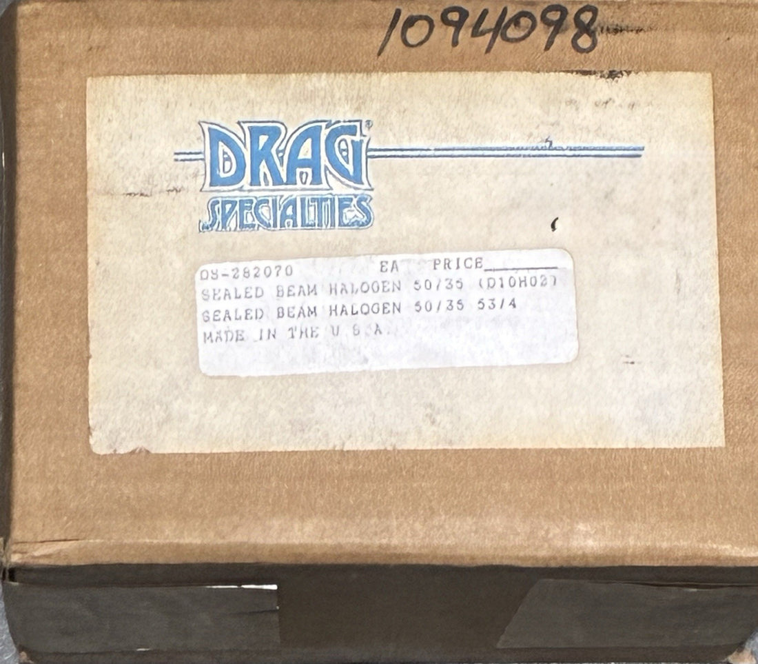 09-282070 SEALED BEAM HALOGEN 50/35 (D10H02)GEALED BEAM HALOGEN 50/35 53/4 NOS