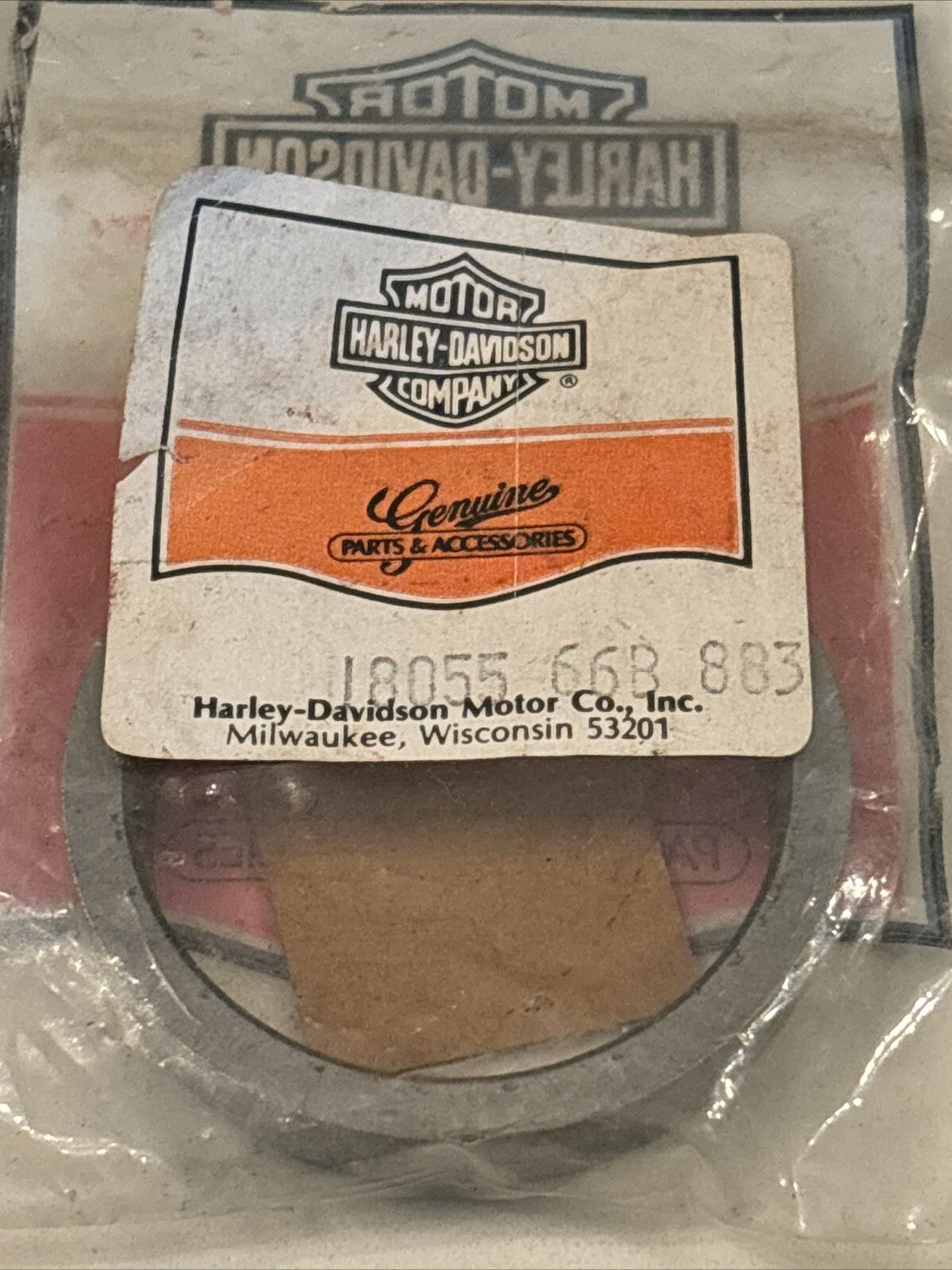 
  
  18055-66B HARLEY-DAVIDSON 1971-EARLY 1980 FX EXHAUST SEAT VALVE OEM NOS
  
