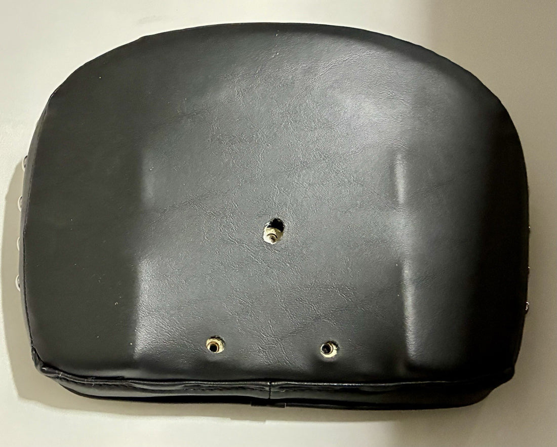 
  
  HARLEY-DAVIDSON FLHR ROAD KING SISSY BAR BLACK STUDDED BACKREST OEM
  
