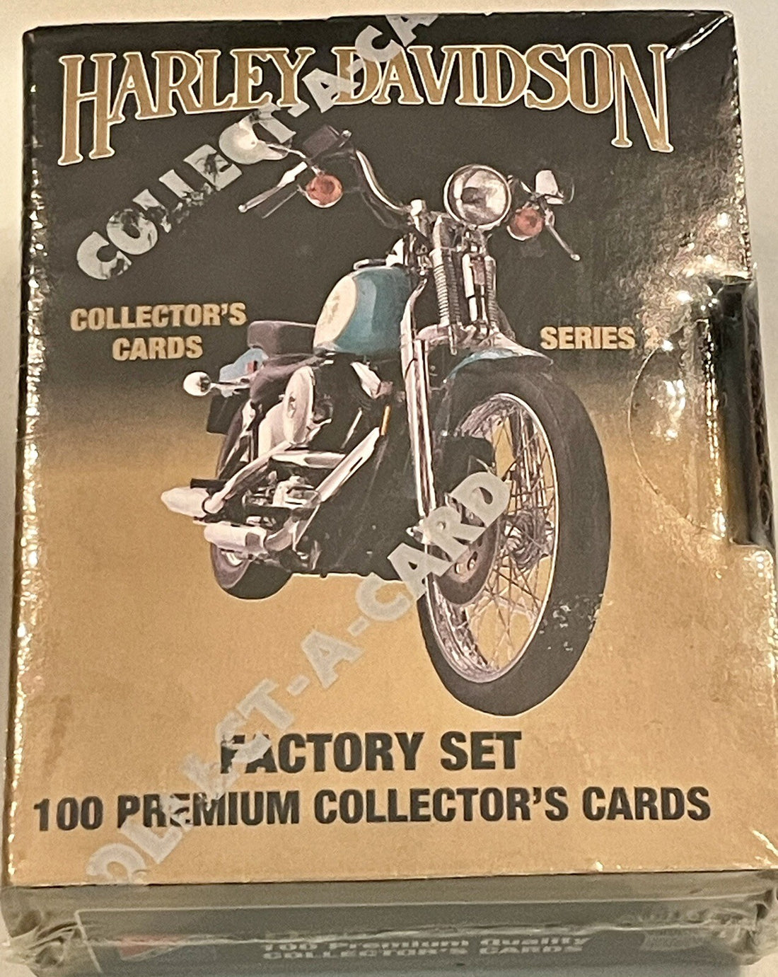 
  
  NEW HARLEY-DAVIDSON 100 PREMIUM  COLLECTOR CARDS SERIES 2 FACTORY SET BOX
  
