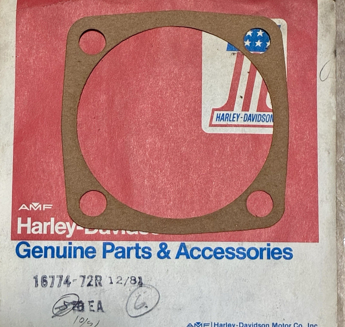 
  
  16774-72R HARLEY-DAVIDSON 1972-LATER XR 750S CYLINDER BASE GASKETS 6 PACK OEM
  
