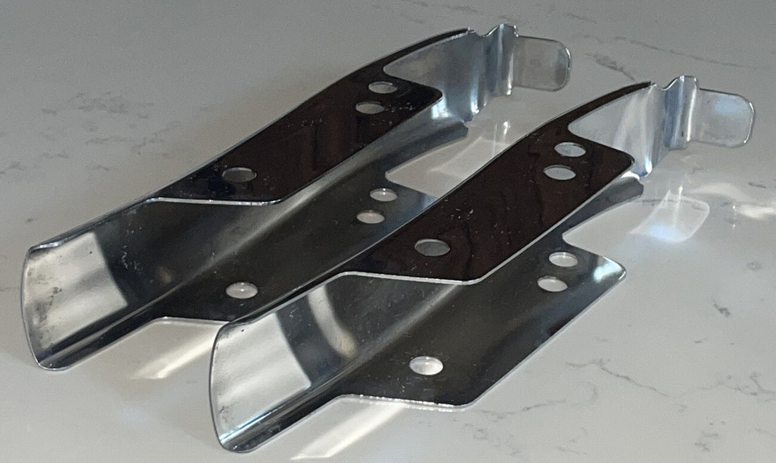
  
  HARLEY-DAVIDSON TOURING CHROME SADDLEBAG GAP FILLER SET RIGHT & LEFT OEM NTO
  
