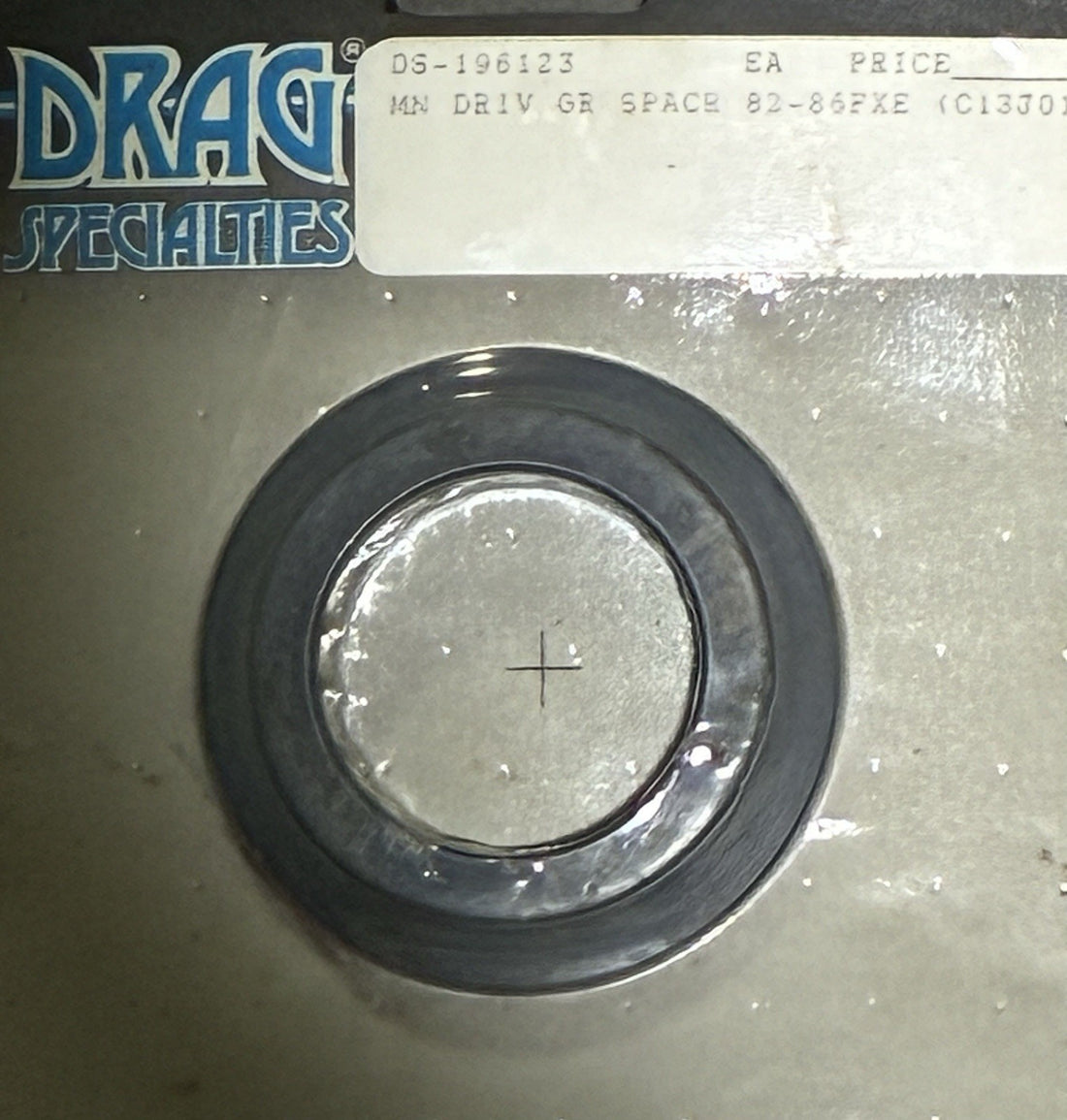 
  
  DS-196123 DRAG SPECIALTIES 1982-1986 FXE MAIN DRIVE GEAR SPACER NOS
  
