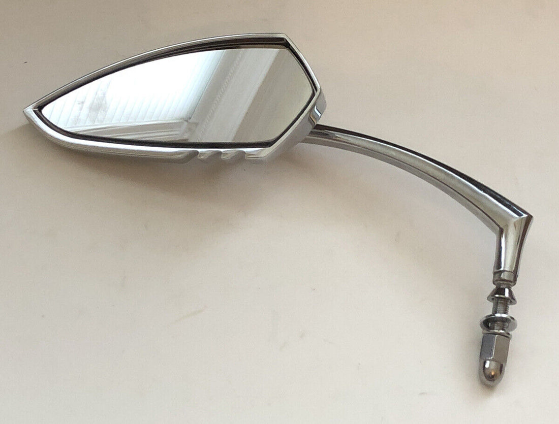 
  
  CUSTOM CHROME UNIVERSAL MIRROR FOR HARLEY-DAVIDSON
  
