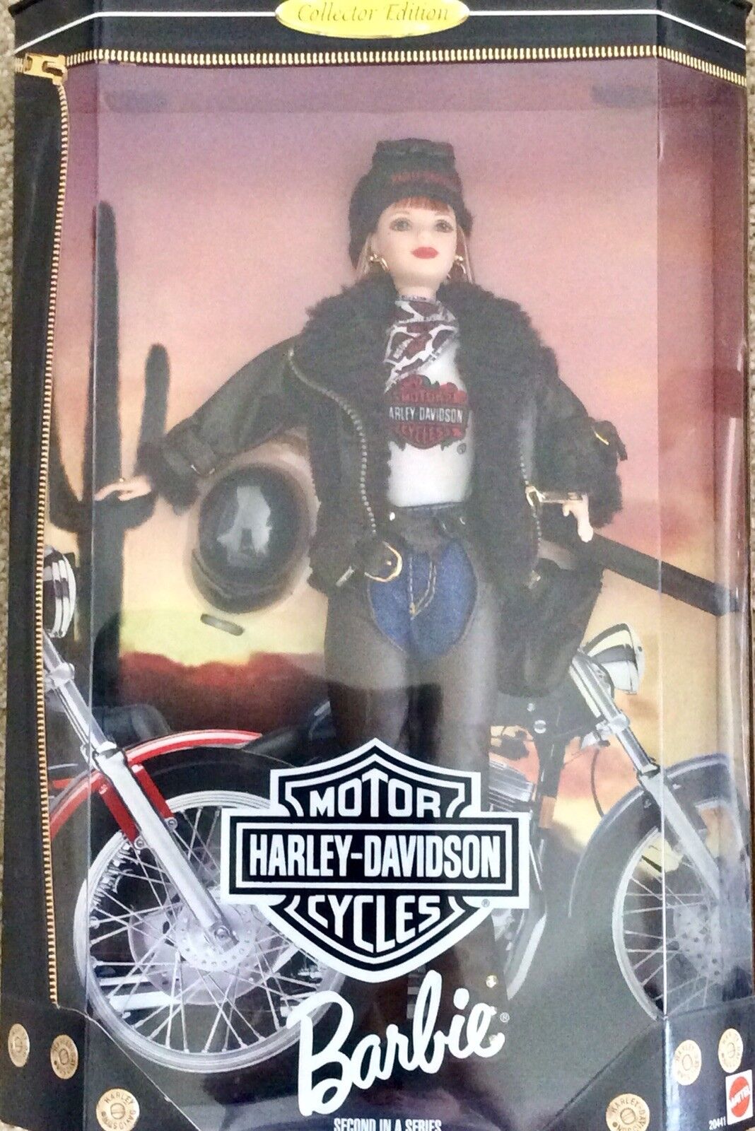 
  
  99700-99V HARLEY-DAVIDSON LIMITED EDITION COLLECTIBLE BARBIE  #2  1998
  
