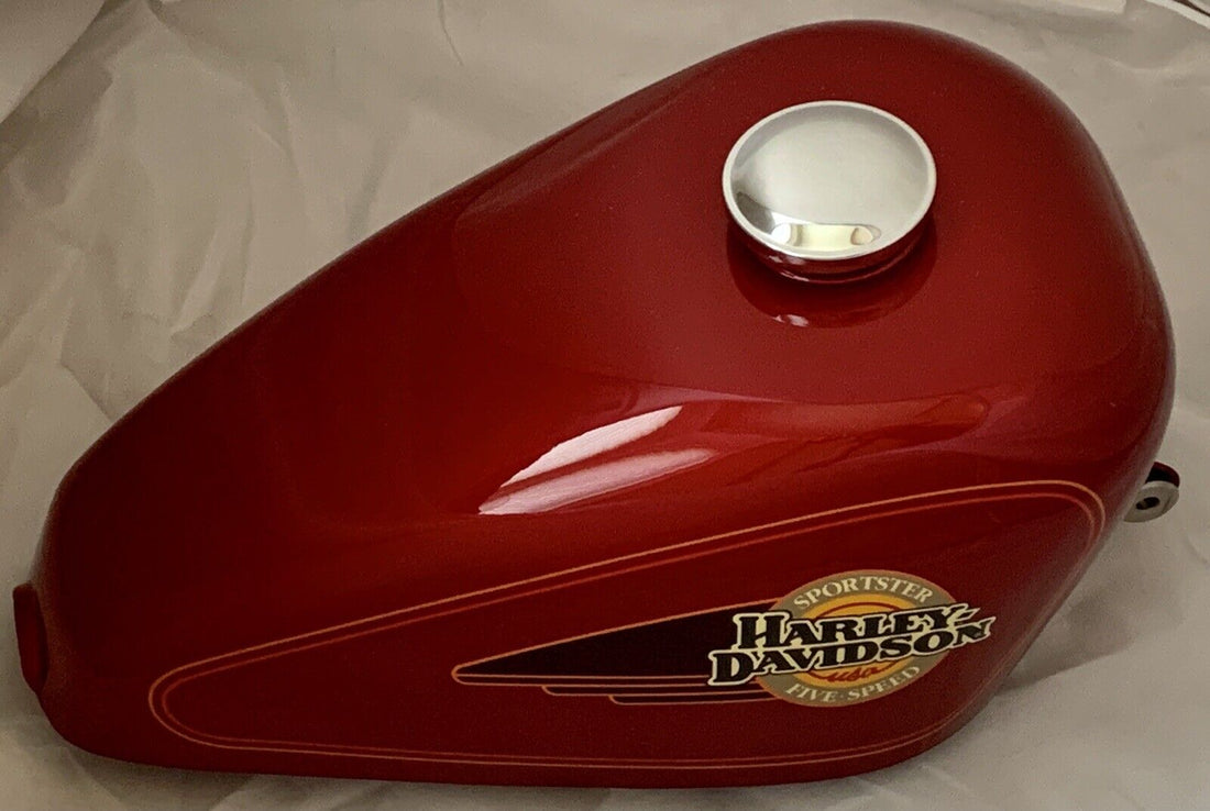 
  
  HARLEY-DAVIDSON 1994 XL 1200 SPORTSTER RED 2.5 GALLON GAS TANK
  
